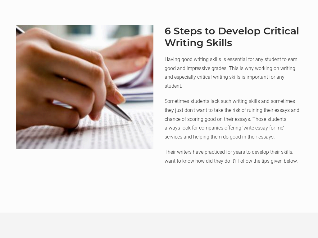 Fast Essay Writing Service: Custom Writer Help Online 24/7