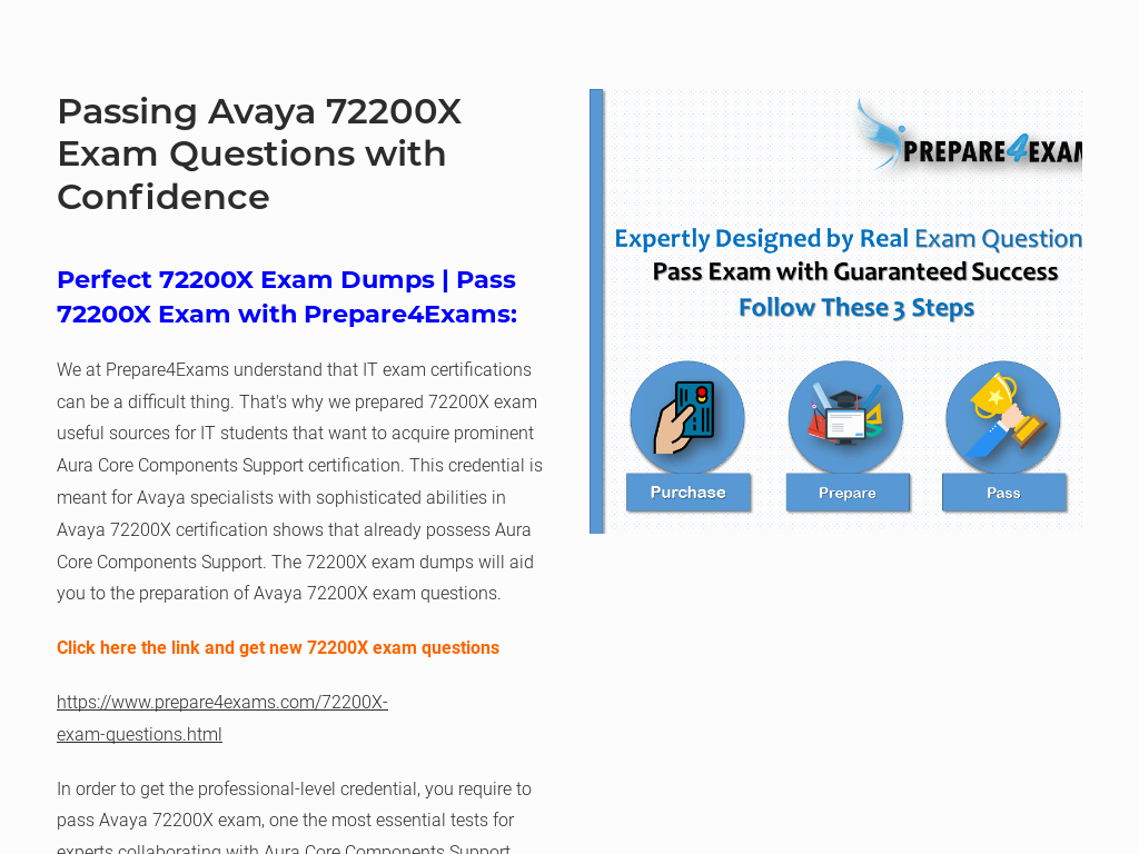 72200X Study Guides