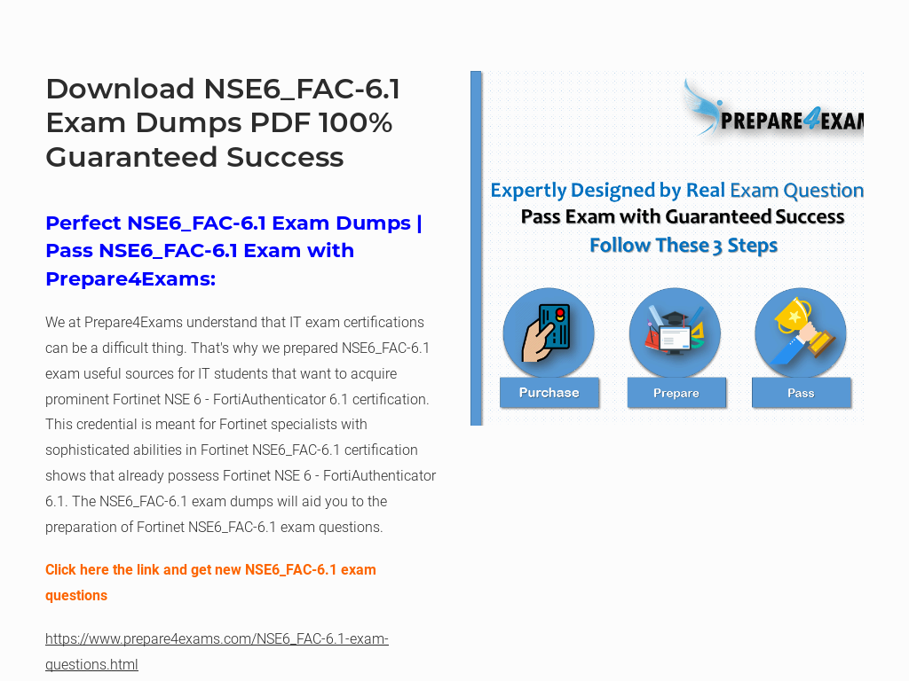 NSE6_FAC-6.1 Exam Testking